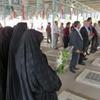 تجدید میثاق کاروانهای حج خوزستان با شهدا