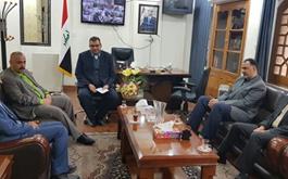 دیدار مدیر حج و زیارت خوزستان با کنسولگری دائم کشور عراق در اهواز