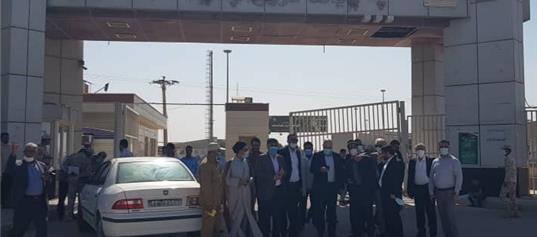 جلسه هماهنگی مرزی بین مسئولین استان خوزستان و استان میسان در مرز چذابه 