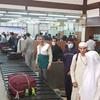 بازگشت اولین گروه از زائرین کاروان های حج تمتع 97 به فرودگاه بین المللی اهواز